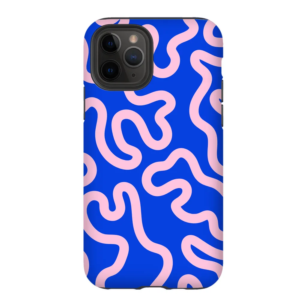 Neon Moments Phone Case - Blue