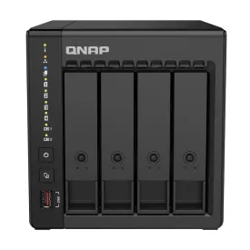 Network storage QNAP TS-464C2, 4-disk, 8 GB, 2 disks of 16 TB, black