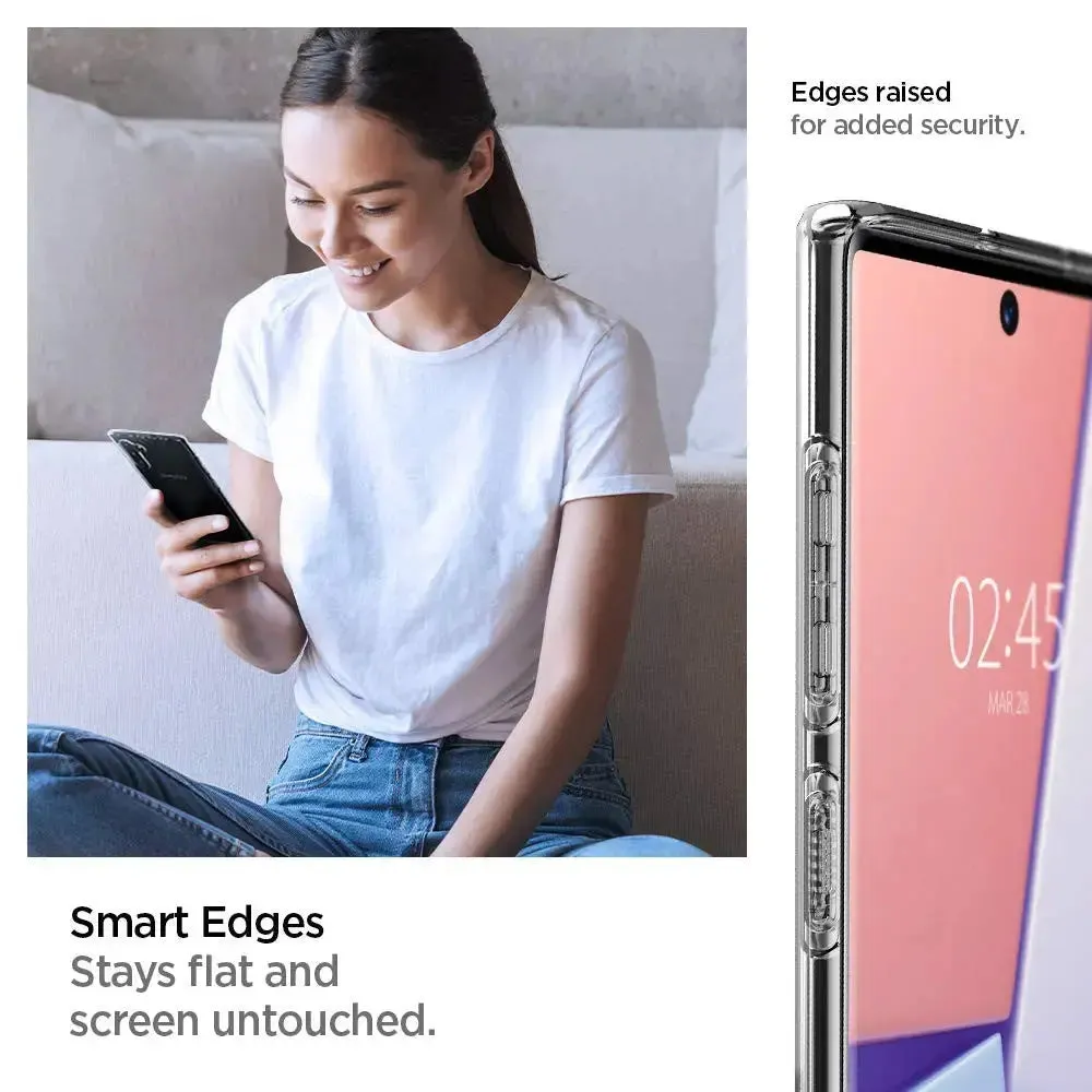 Note 10 Plus Case Liquid Crystal / Crystal Flex