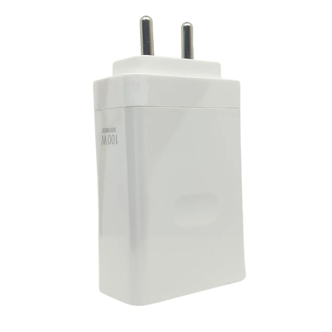 Oppo 100W Supervooc Flash Charge Charger (Only Adapter)