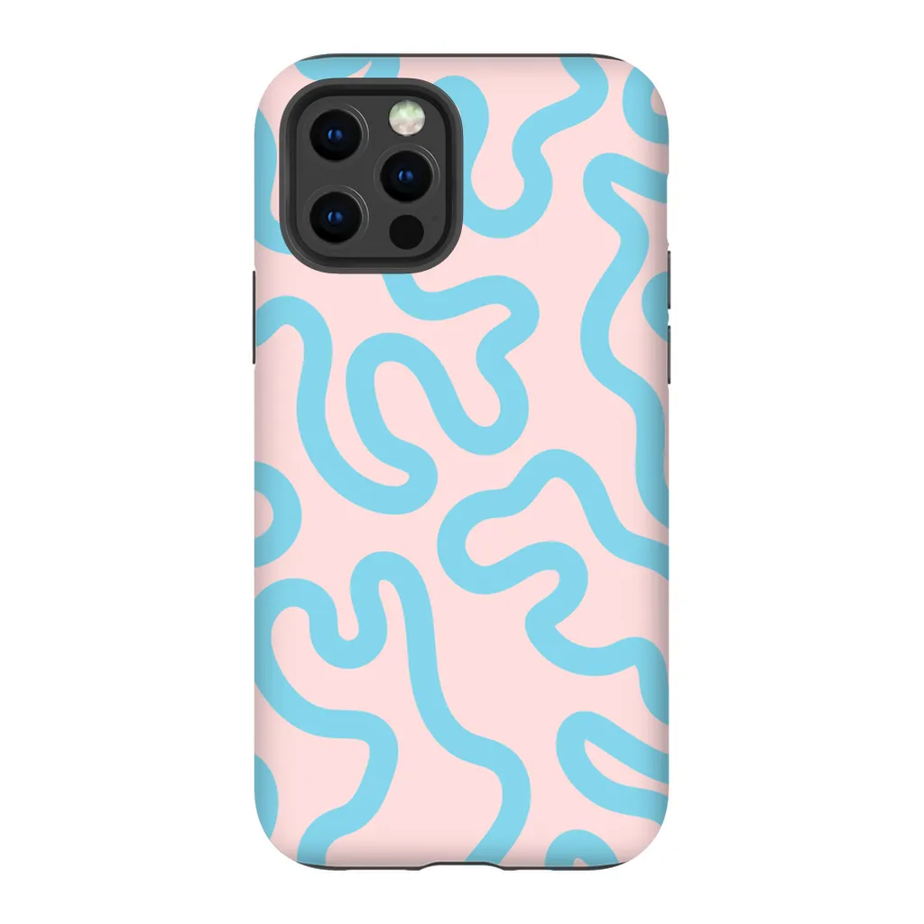 Pastel Moments Phone Case - Blue/Pink