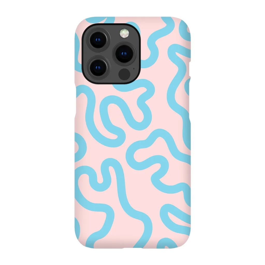 Pastel Moments Phone Case - Blue/Pink