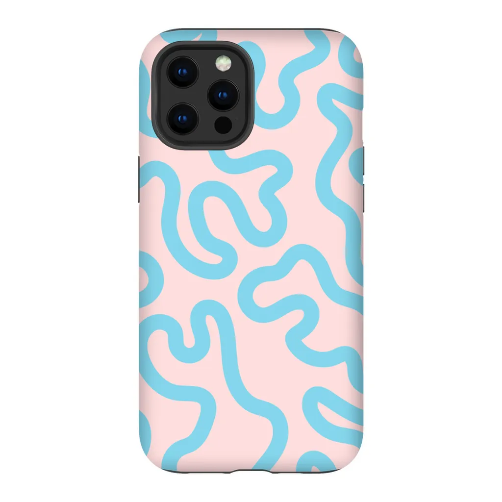 Pastel Moments Phone Case - Blue/Pink