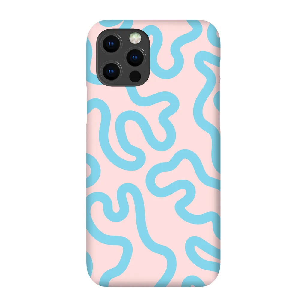 Pastel Moments Phone Case - Blue/Pink