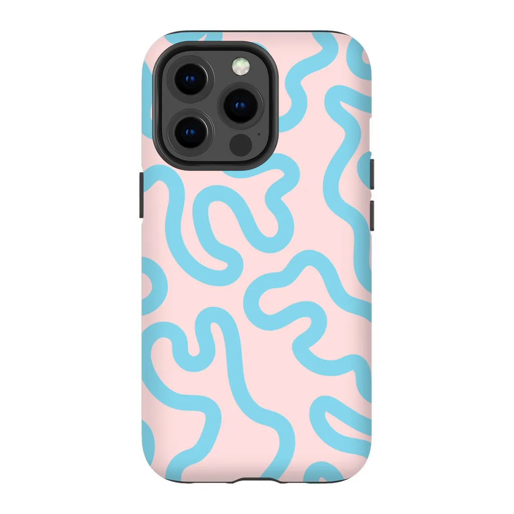 Pastel Moments Phone Case - Blue/Pink