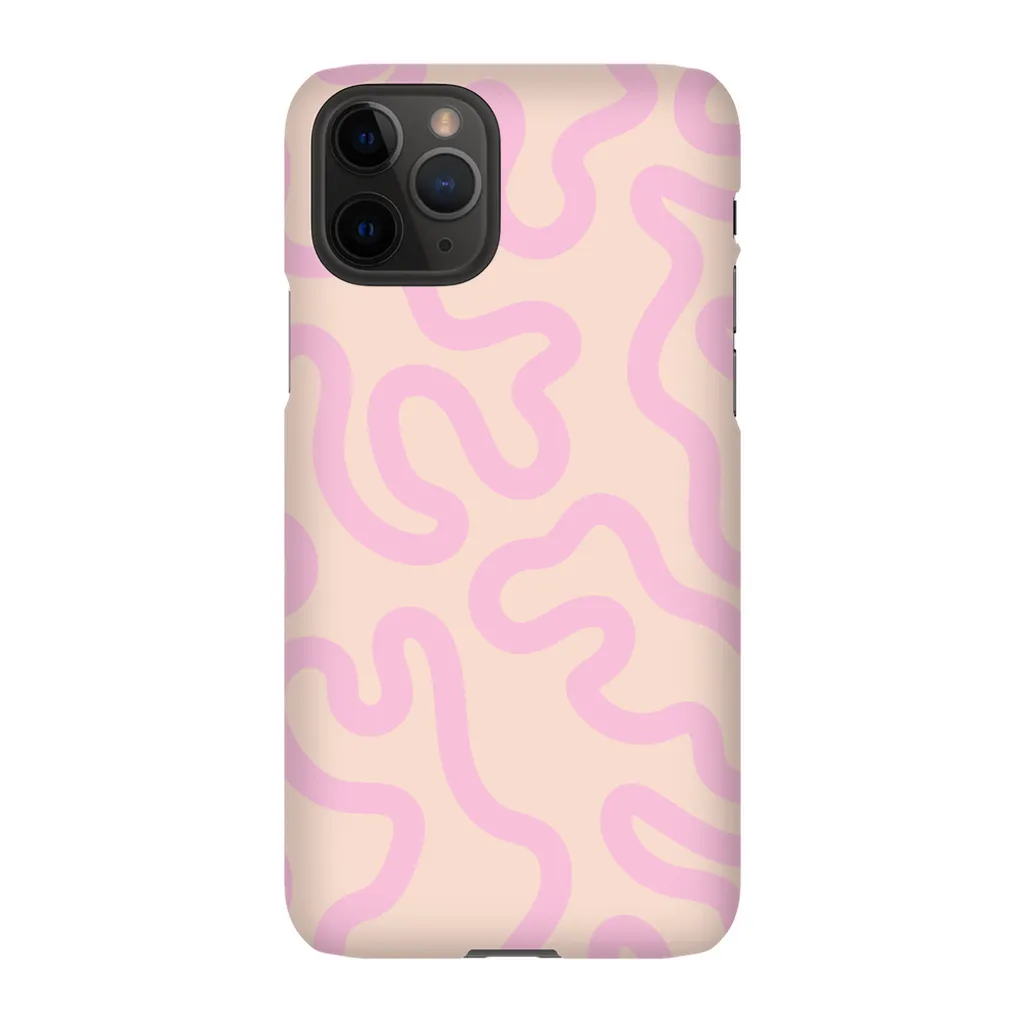 Pastel Moments Phone Case - Cream/Pink