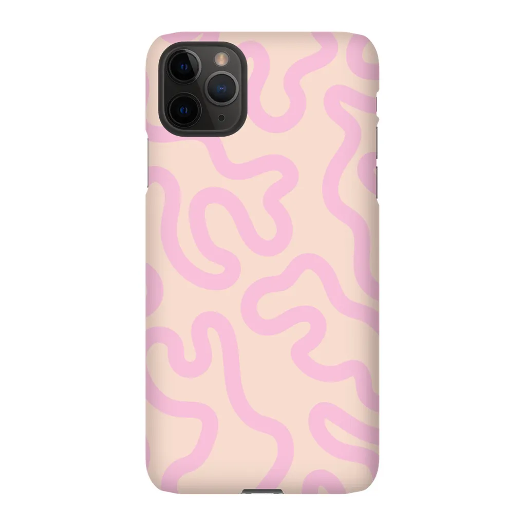 Pastel Moments Phone Case - Cream/Pink