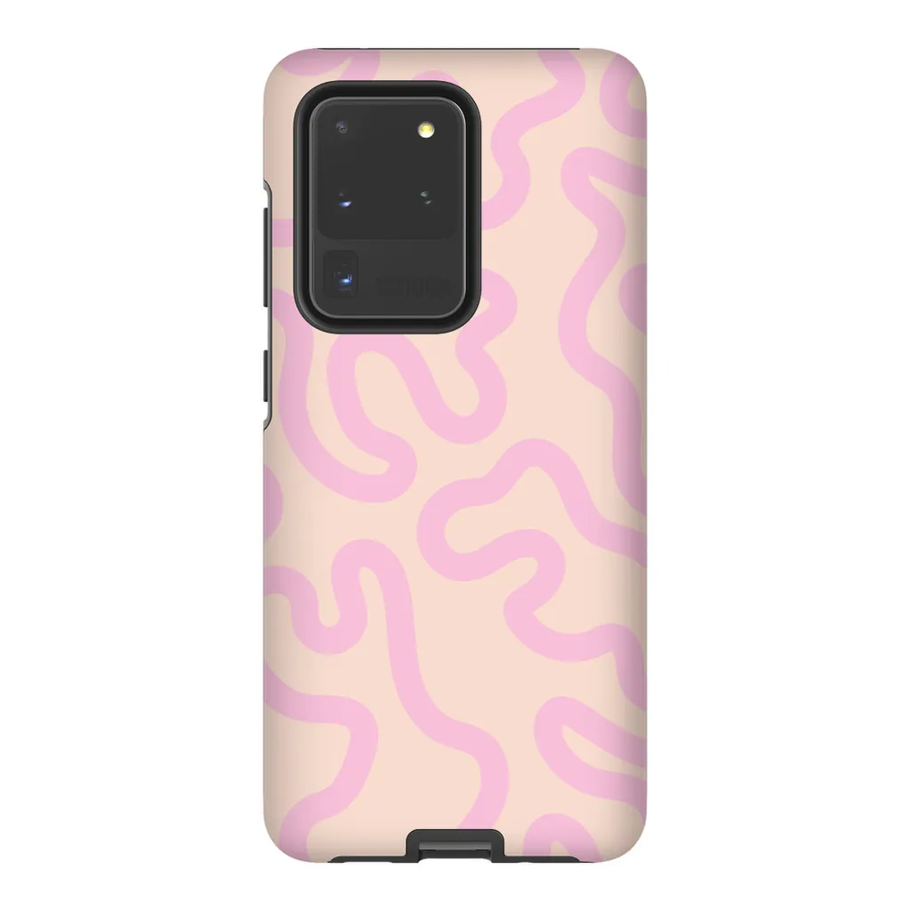 Pastel Moments Phone Case - Cream/Pink