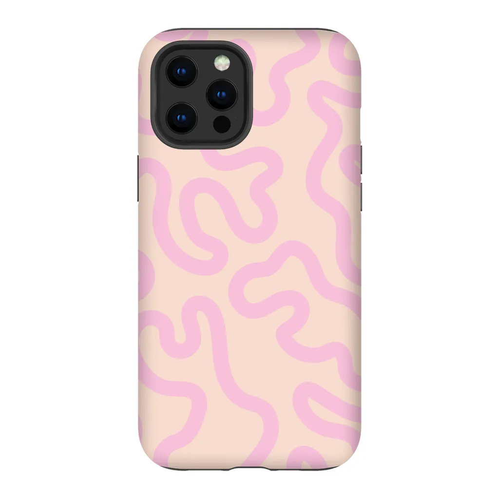 Pastel Moments Phone Case - Cream/Pink