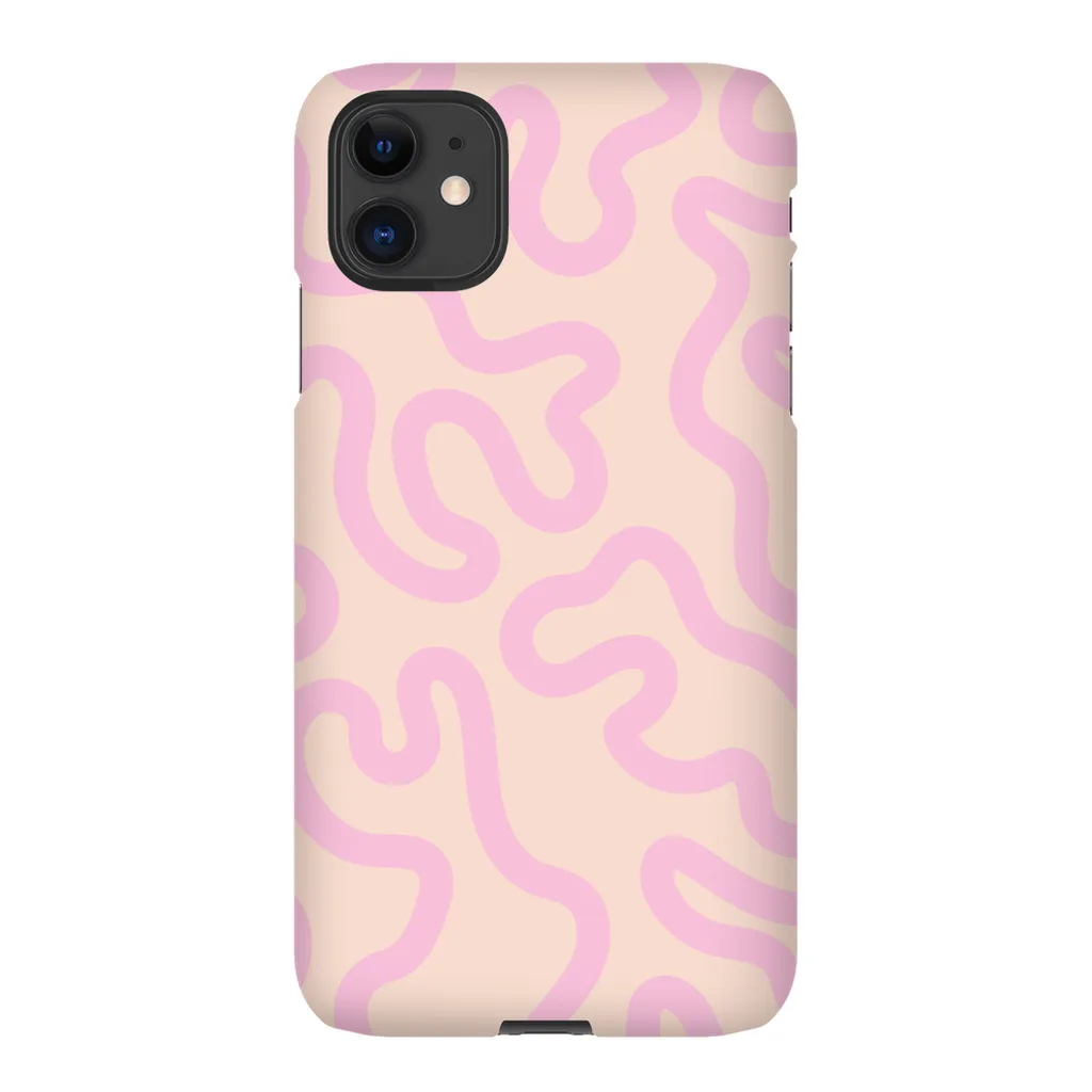 Pastel Moments Phone Case - Cream/Pink