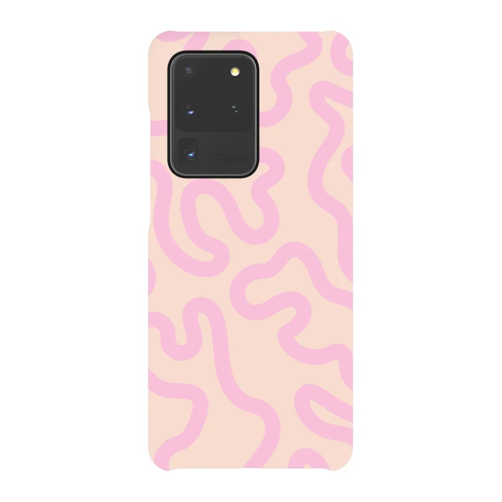 Pastel Moments Phone Case - Cream/Pink