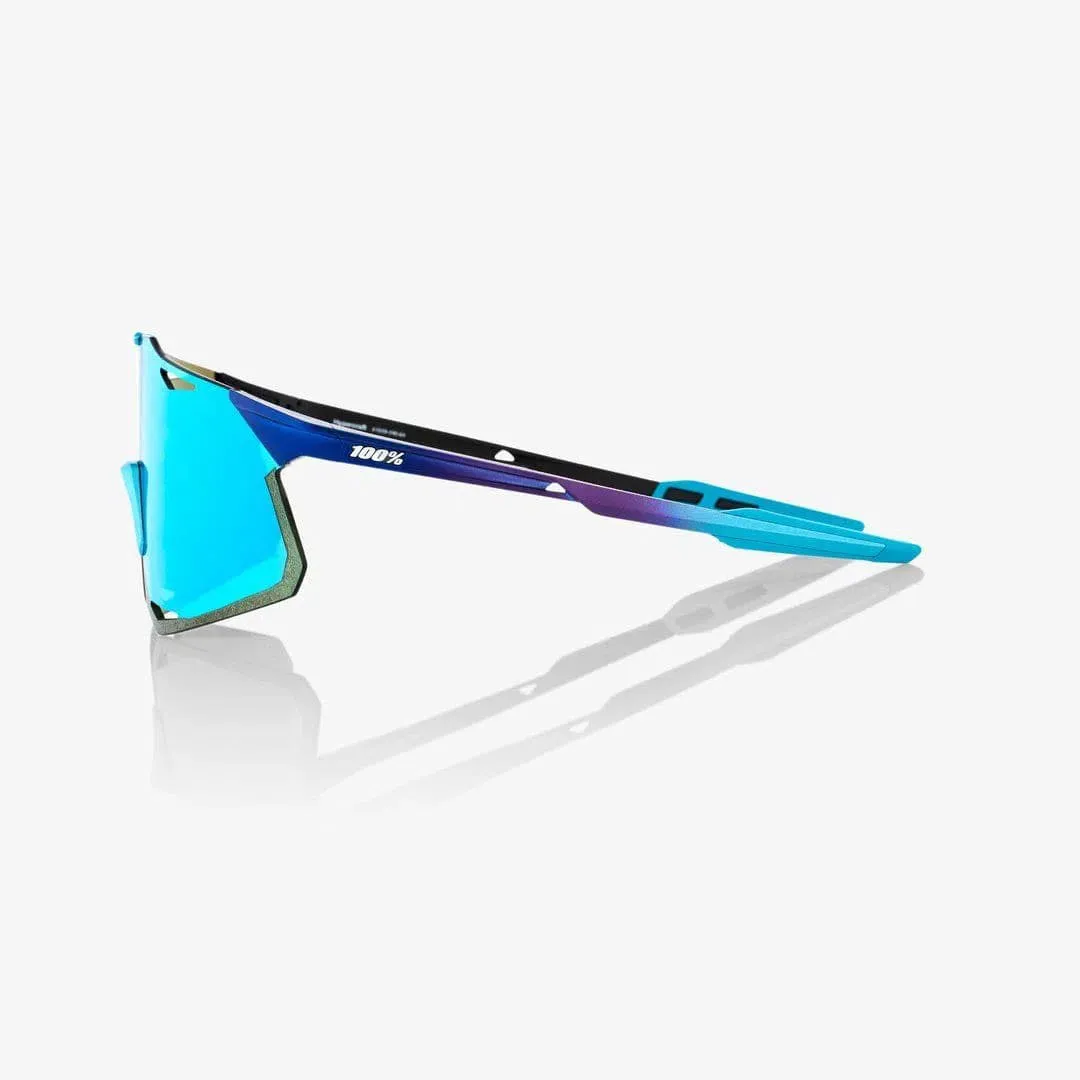 RIDE 100% Eyewear Hypercraft - Matte Metallic Into the Fade/Blue Topaz Multilayer Mirror Lens