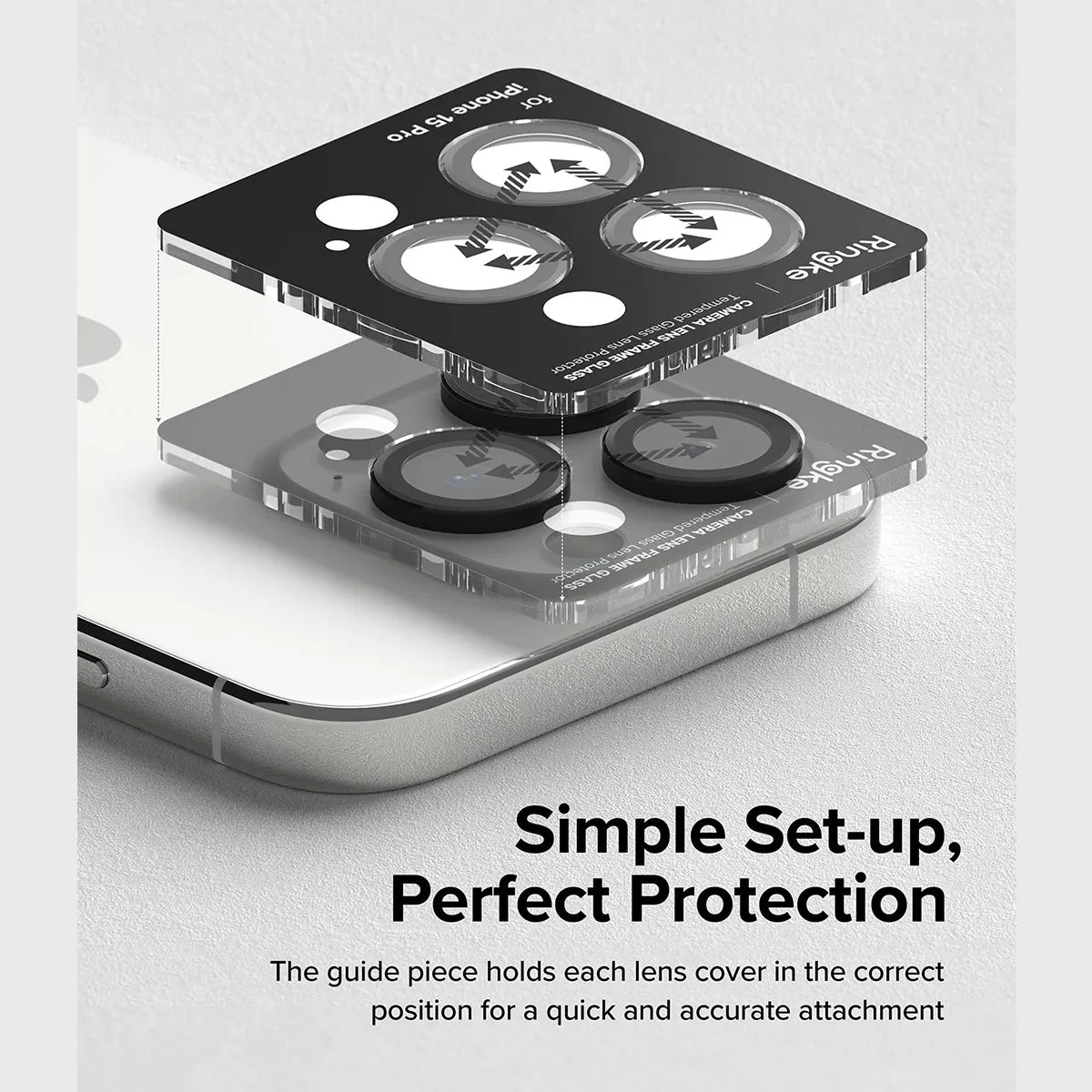 Ringke Camera Lens Frame Glass for iPhone 15 Series