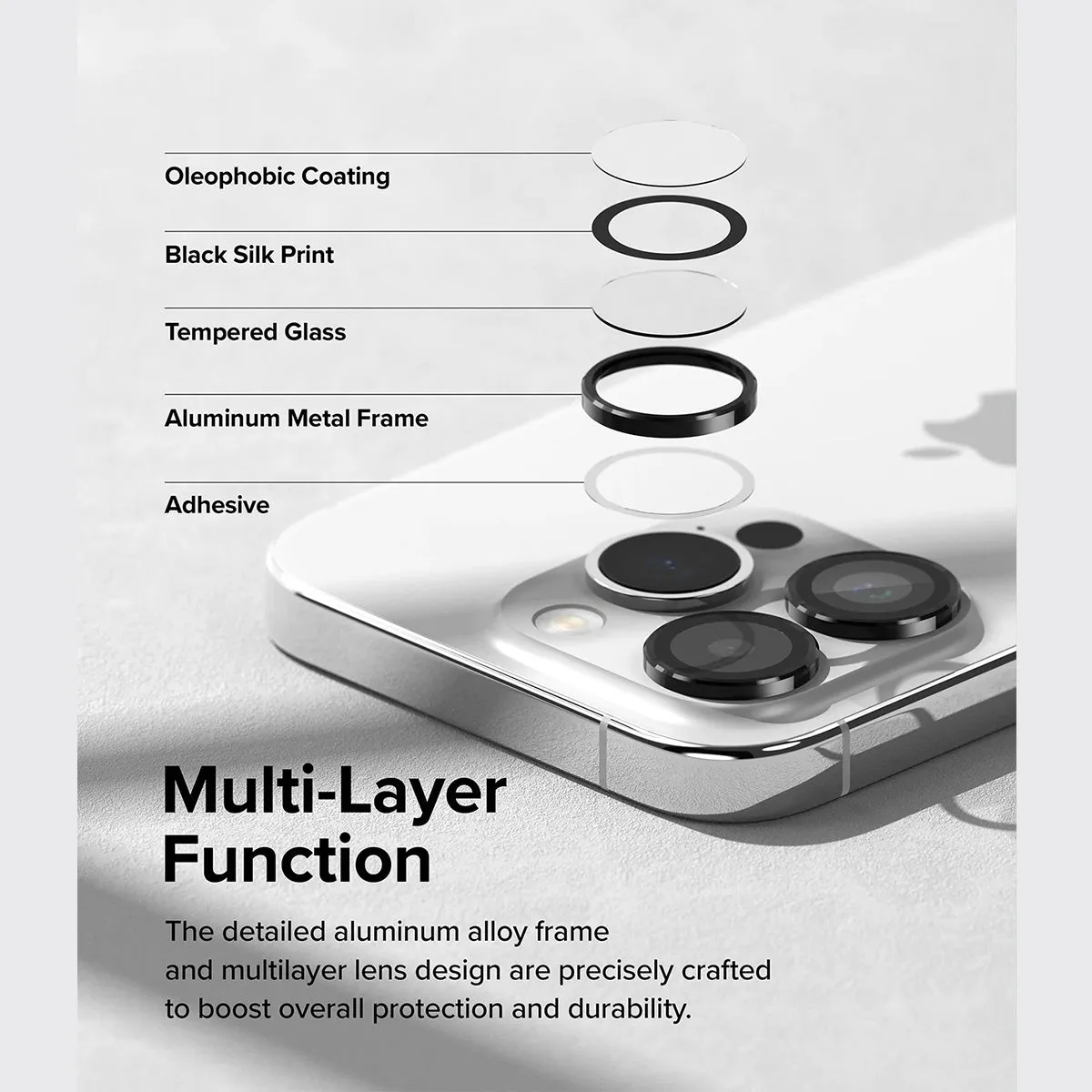 Ringke Camera Lens Frame Glass for iPhone 15 Series