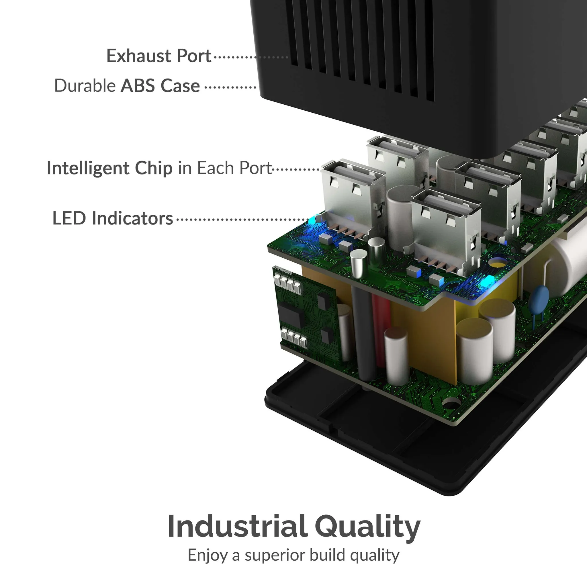 Sabrent USB 3.0 10-port hub