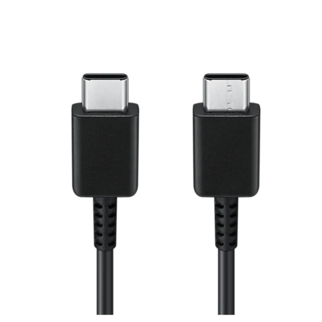 Samsung Galaxy A13 25W Type-C To Type-C Adaptive Fast Mobile Charger With Cable Black