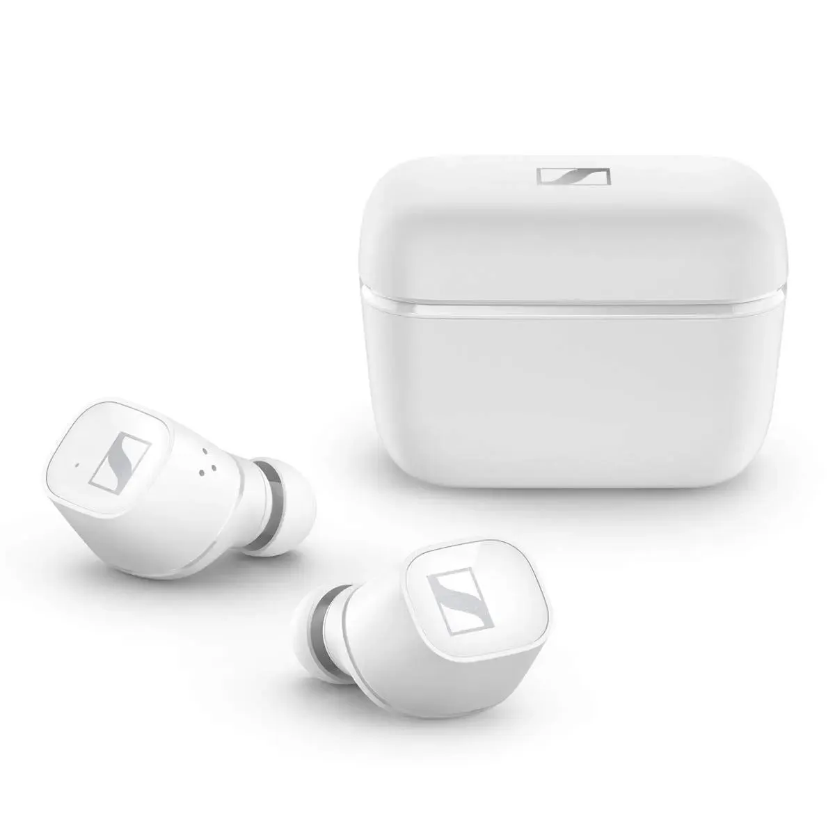 Sennheiser CX400BT True Wireless Bluetooth In-Ear Earphones With Charging Case White