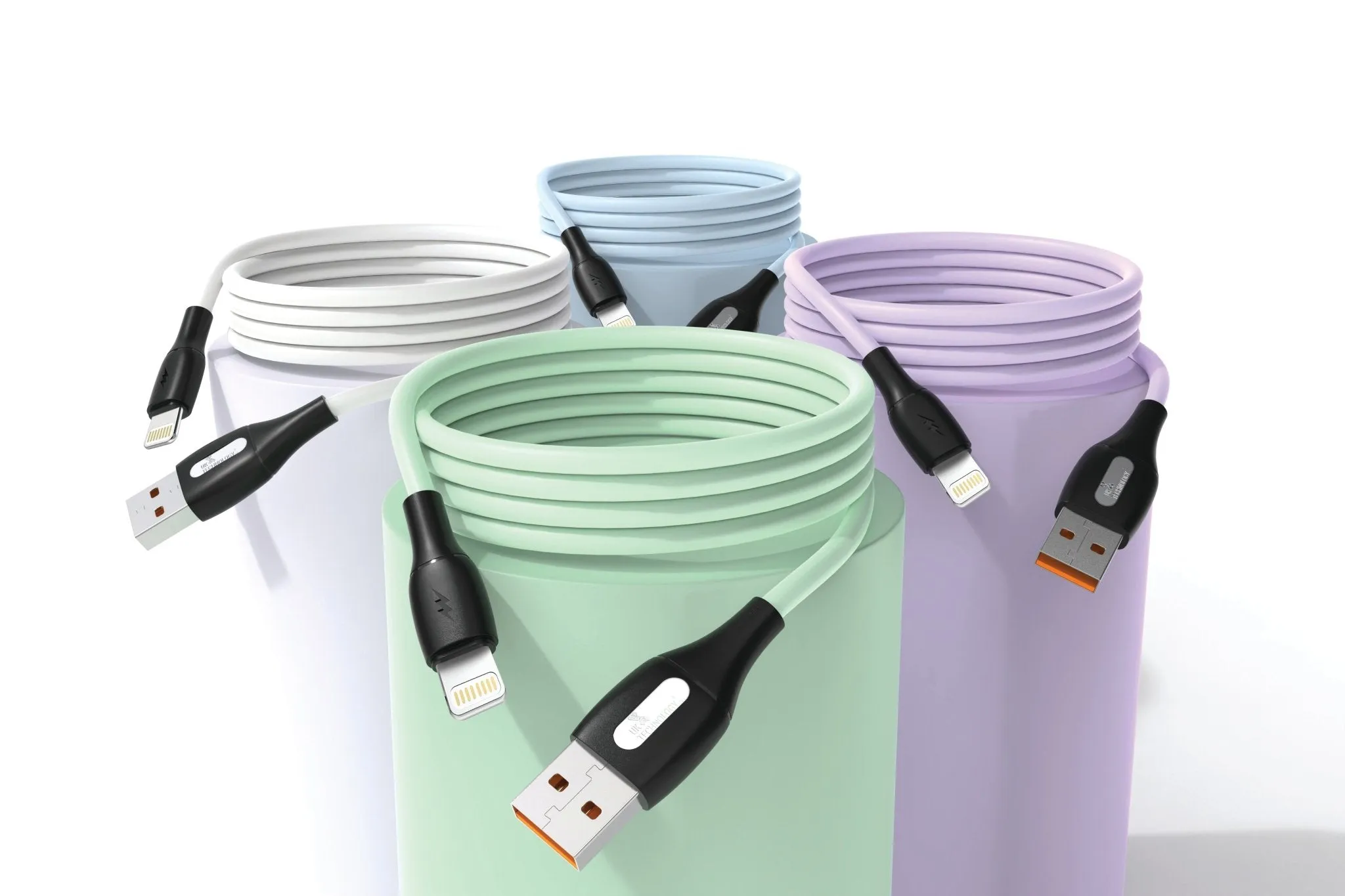 Silicone Charging Cable - Lightning