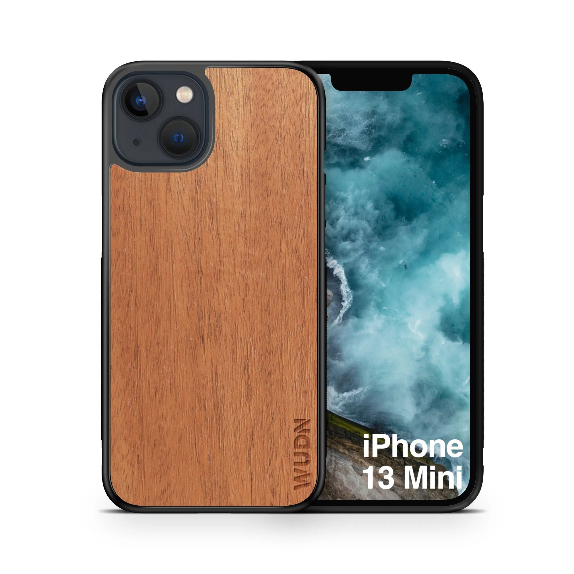 Slim Wooden iPhone Case (Mahogany)