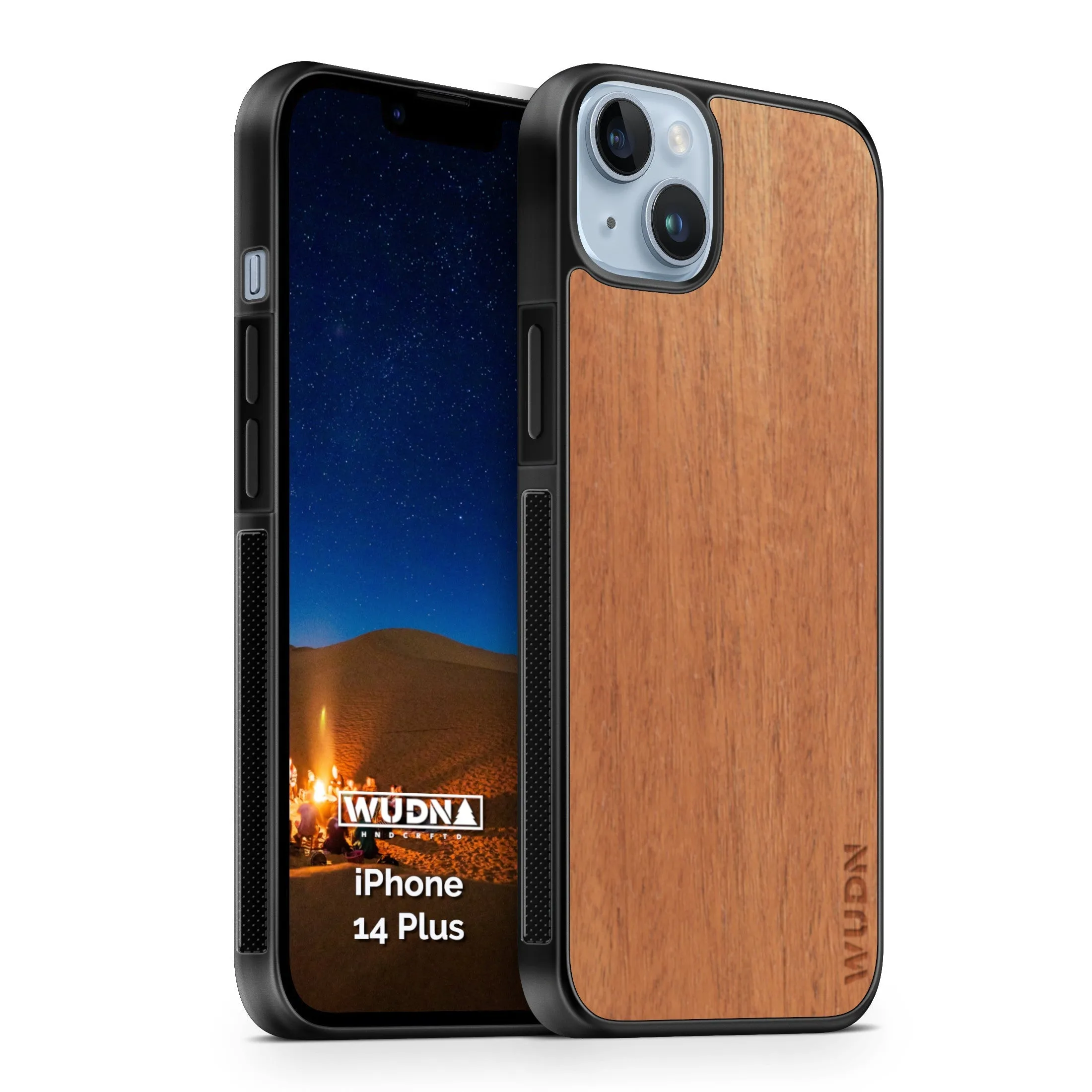 Slim Wooden iPhone Case (Mahogany)