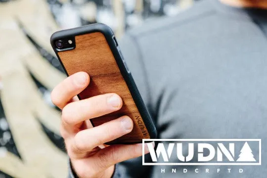 Slim Wooden iPhone Case (Mahogany)