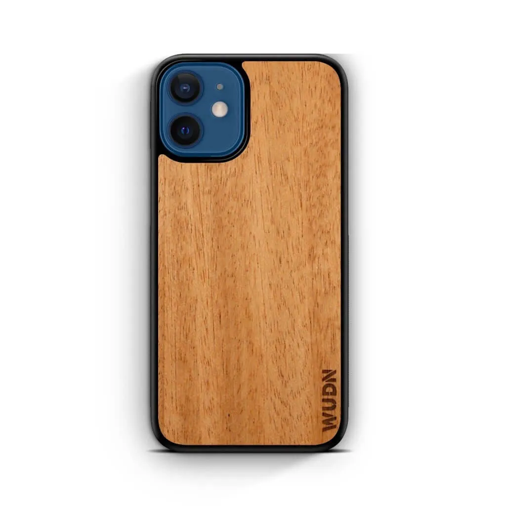 Slim Wooden iPhone Case (Mahogany)