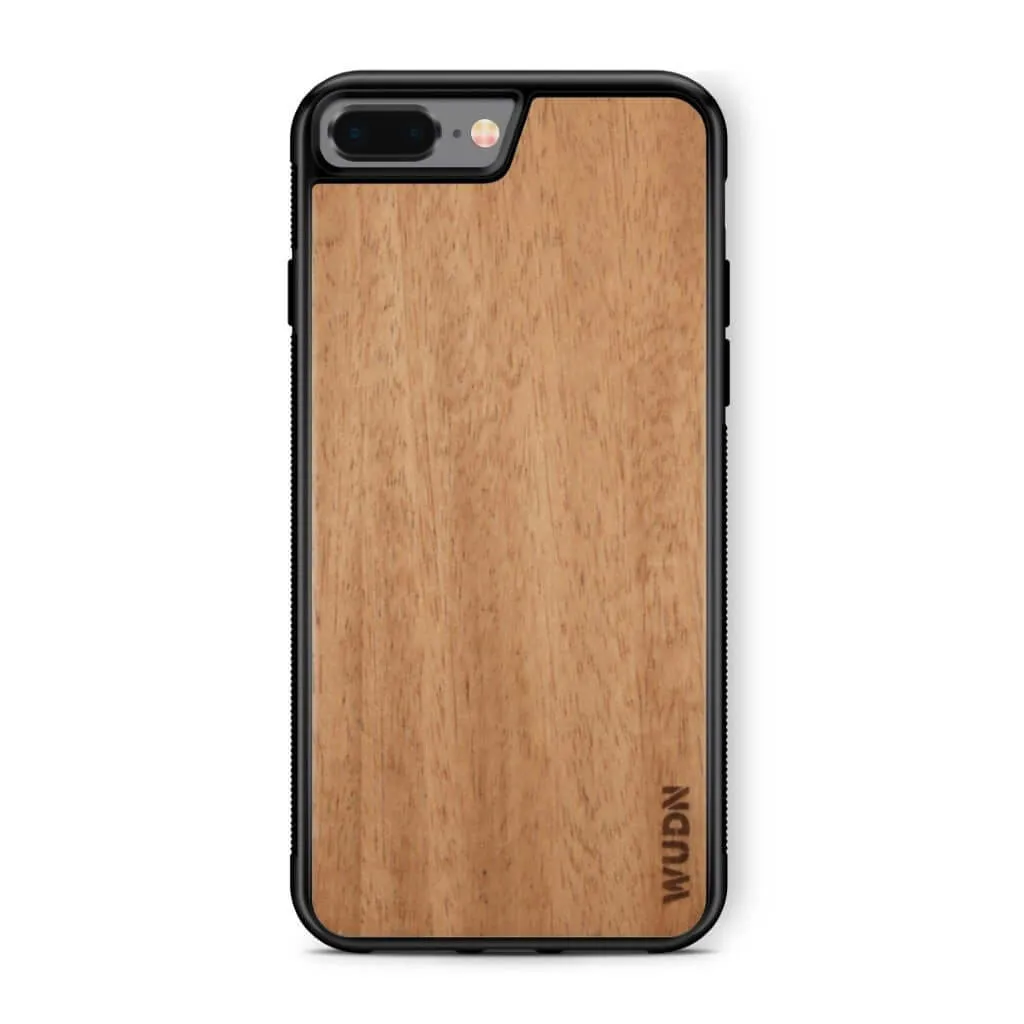 Slim Wooden iPhone Case (Mahogany)