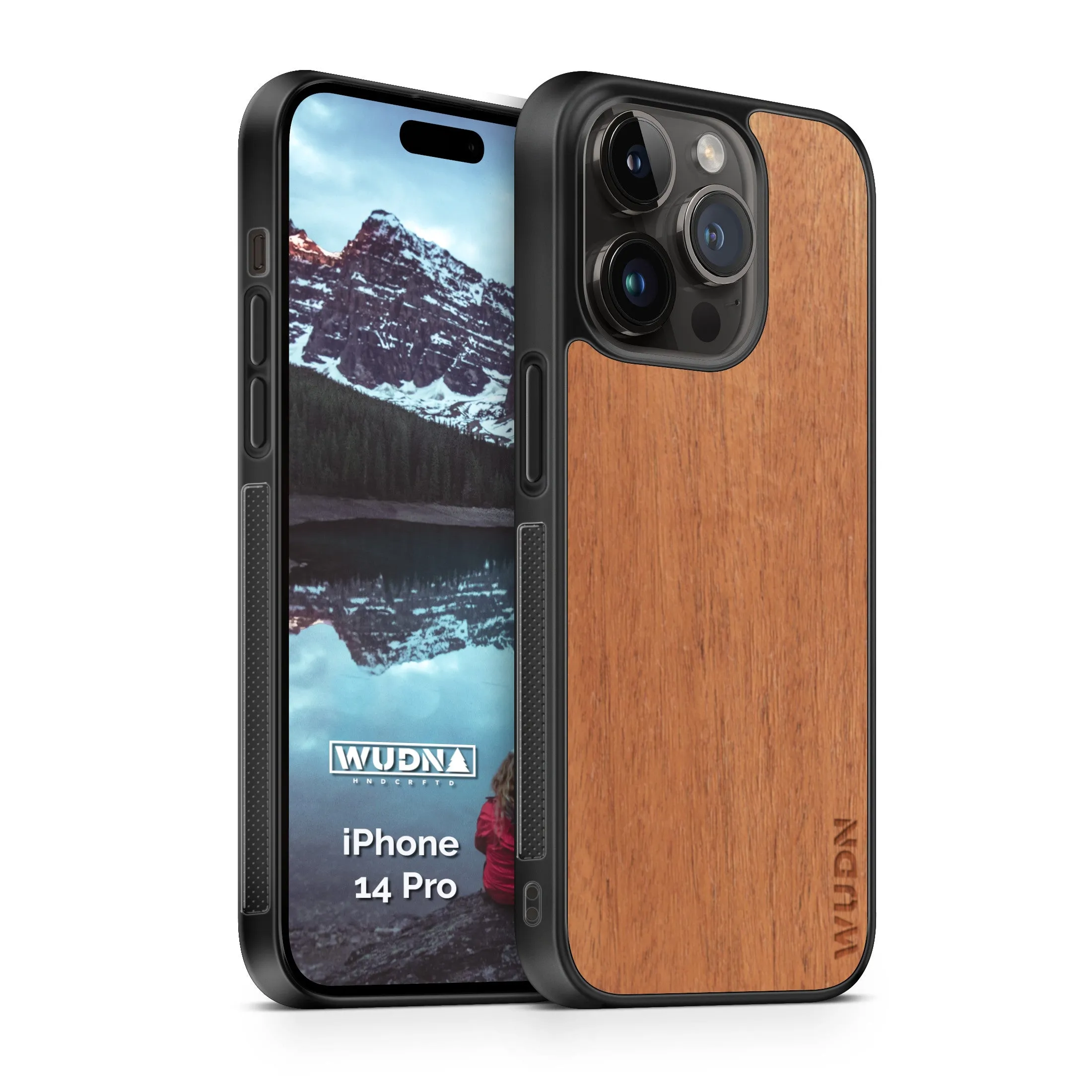 Slim Wooden iPhone Case (Mahogany)