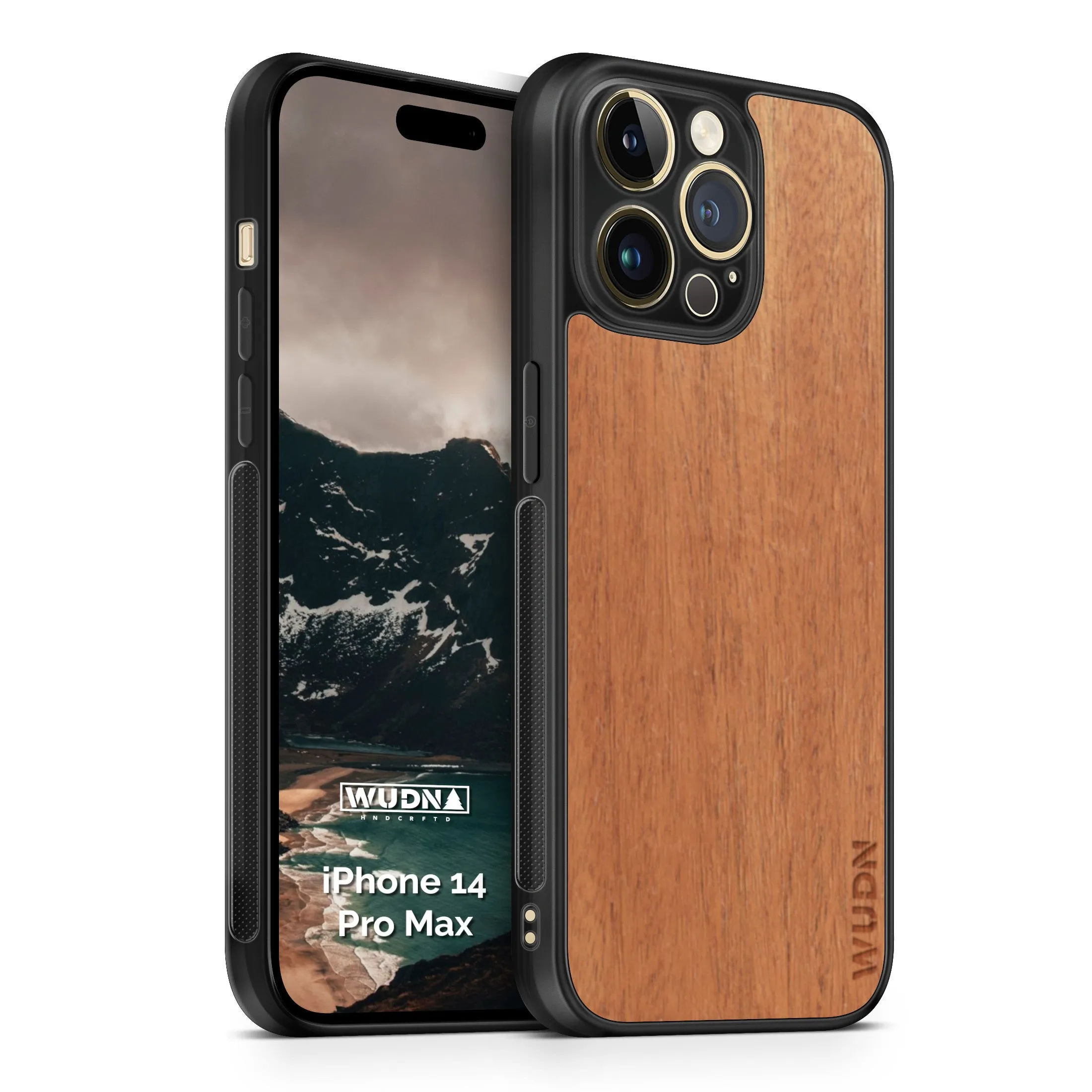 Slim Wooden iPhone Case (Mahogany)