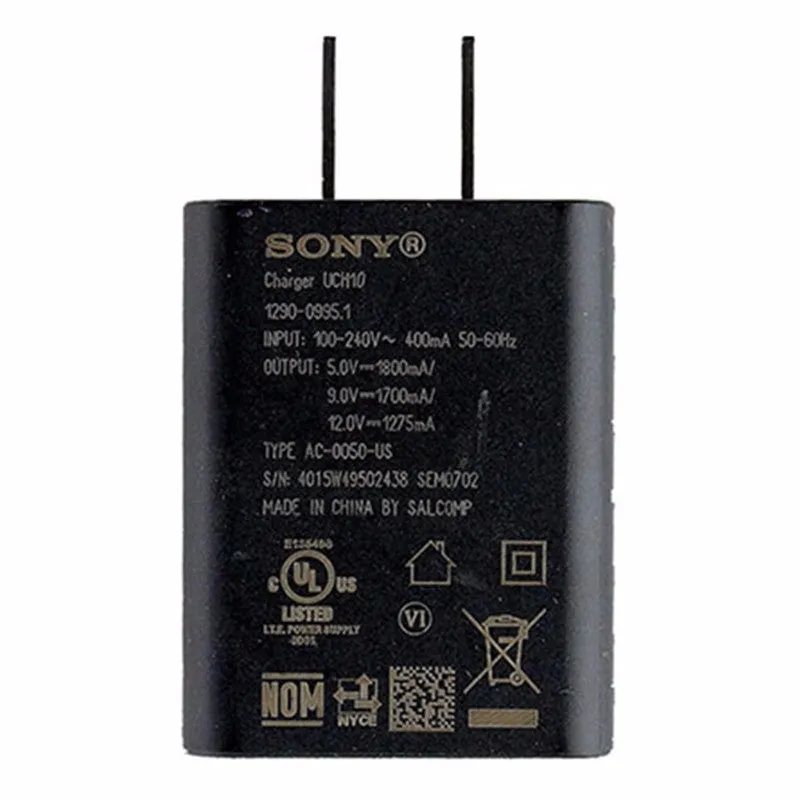 Sony ( UCH10) 5V 1800mA Wall Adapter for USB Devices - Black