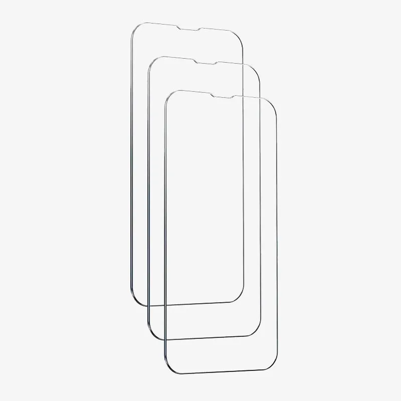 Tempered Glass iPhone Screen Protector (3-Pack)